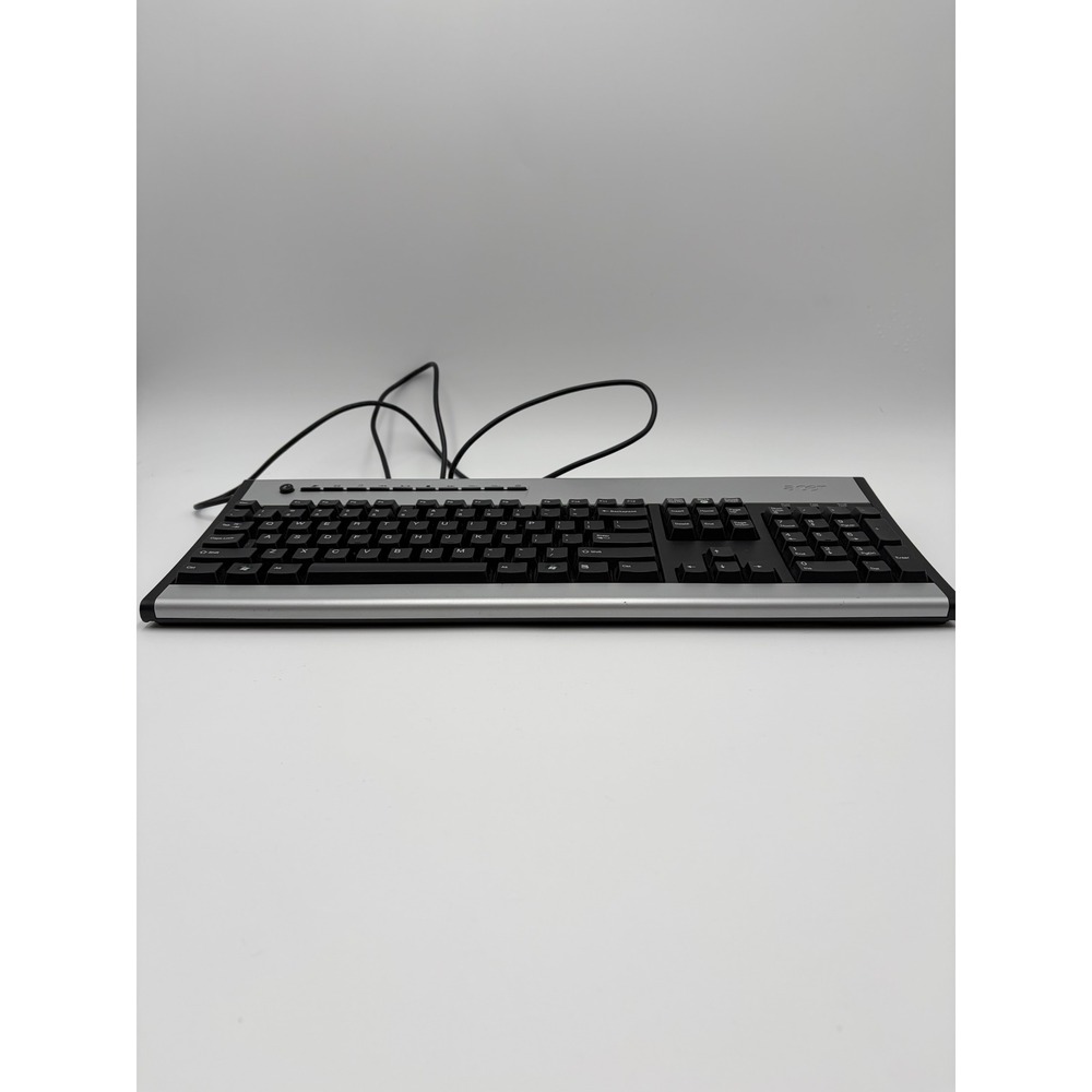 Acer KU-0355 Multimedia Keyboard Unisex‎ OS Black Silver Good Wired USB PC